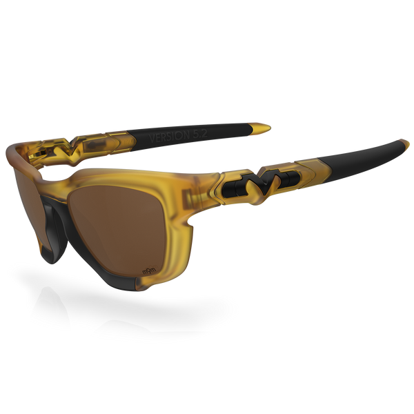 Version 5.2 - マットマックスアンバー / ブラック / カッパーミラー