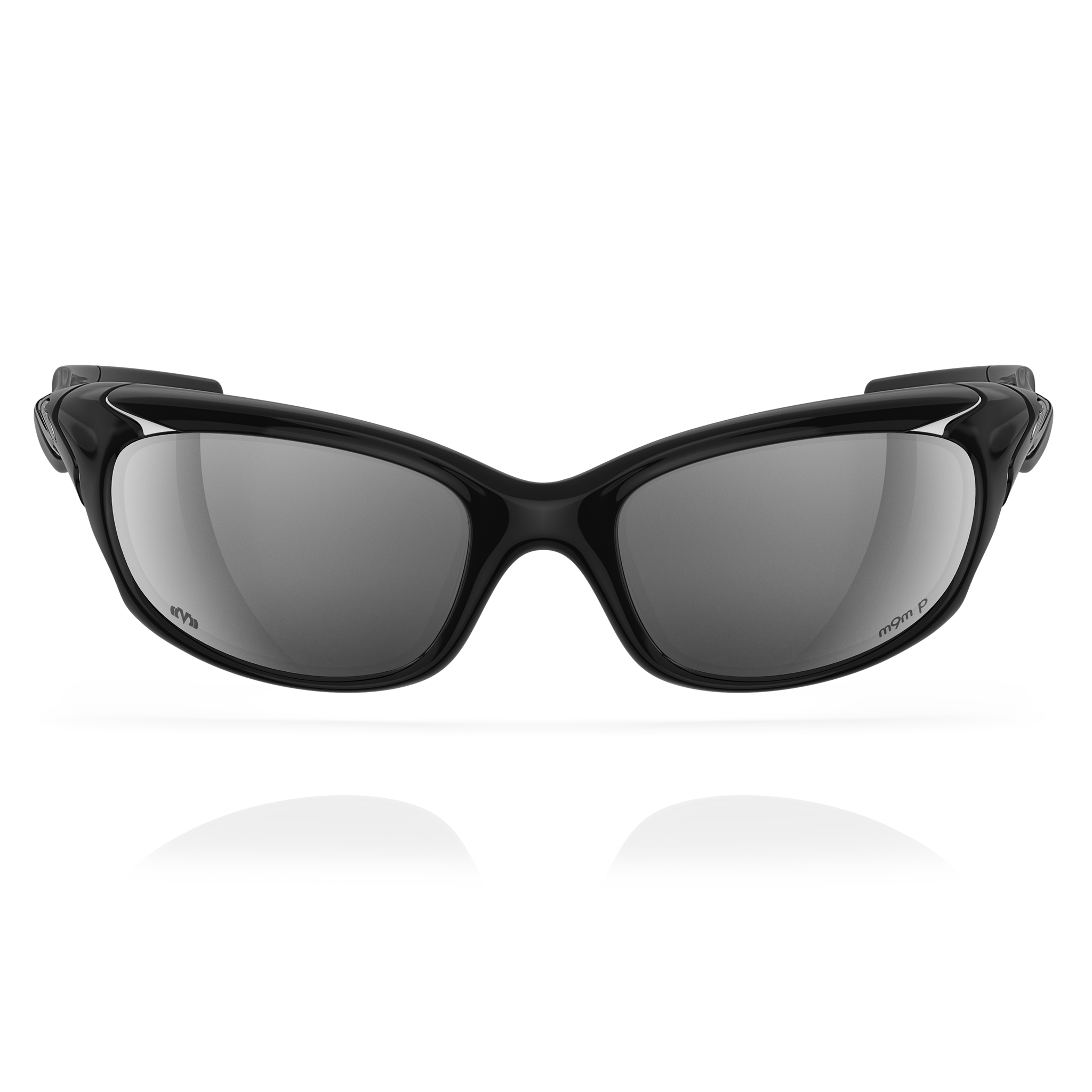 Jigawatt - グロスブラック / ホワイト / オブシディアン偏光ミラー